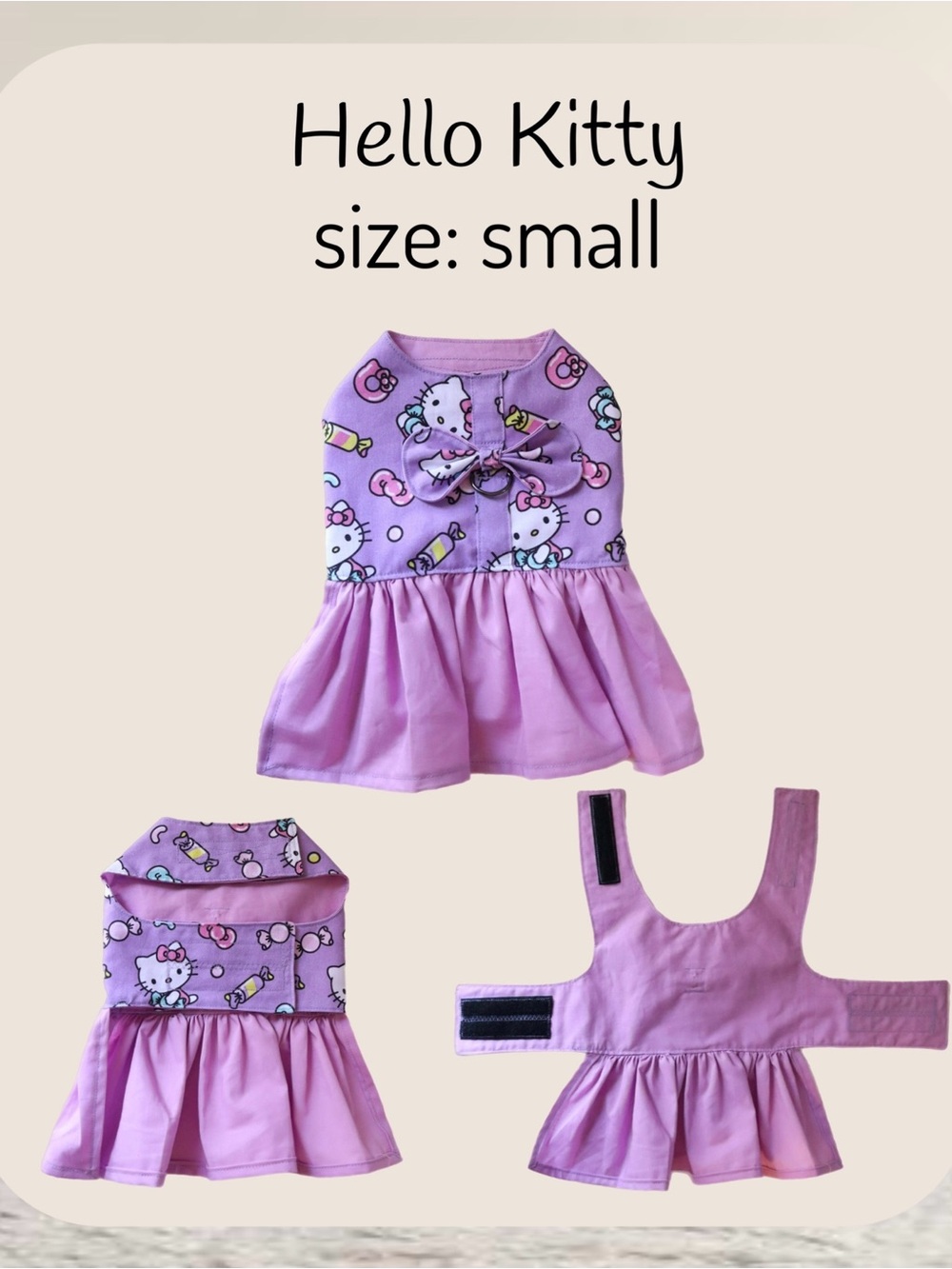 Hello Kitty Lavender Dress with Bow